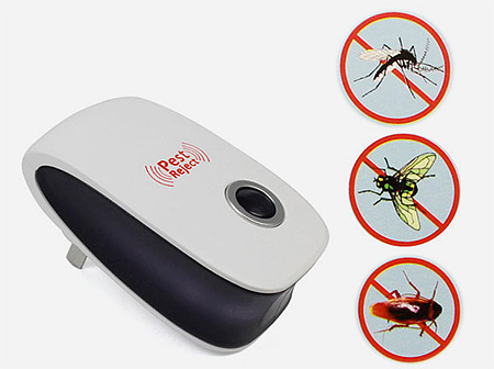 Elektronik cihazı prize takmanız yeterlidir - hamamböcekleri etrafa saçılmalıdır. 