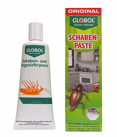 Globol - een Duits middel tegen kakkerlakken