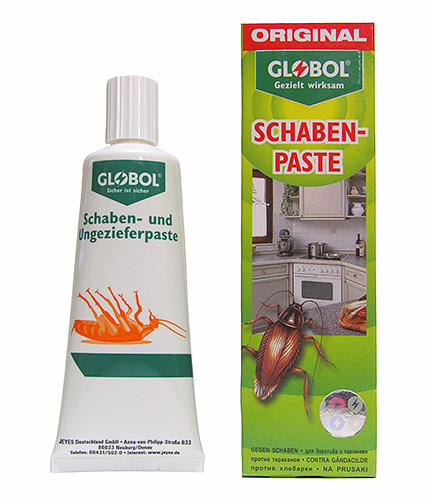 Orijinal Alman hamamböceği jeli Globol'a benziyor