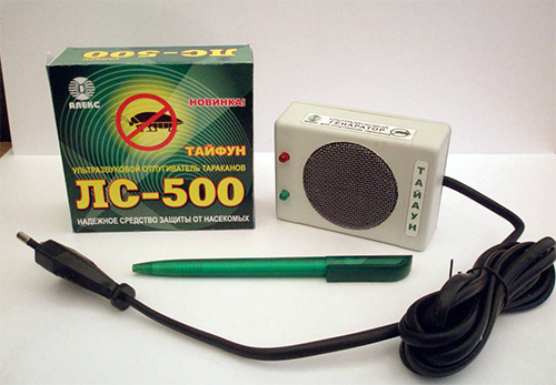 Ultrasone kakkerlakkenverjager Typhoon LS-500