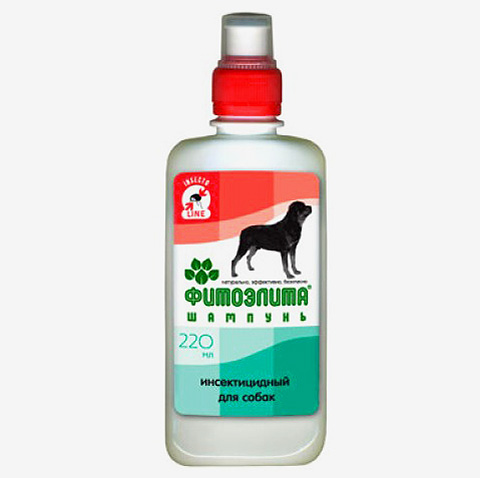 Phytoelita - șampon clasic pentru purici la câini