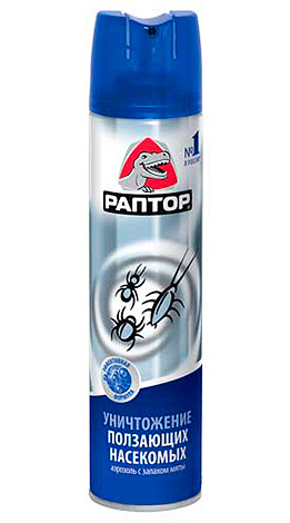 Raptor - aerosol proti lezoucímu hmyzu