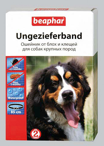 Vlooien- en tekenhalsband Beaphar voor honden