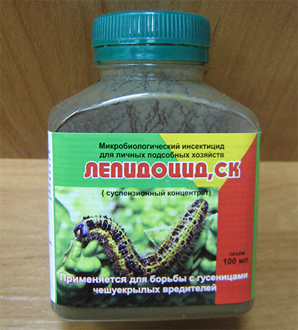 Lepidocide gyógyszer a káposztalepke leküzdésére