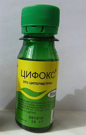 Het medicijn Cyfox is een concentraat en om een ​​oplossing te bereiden, moet het worden verdund met water in overeenstemming met de instructies.