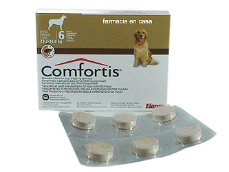 Tablety Comfortis se užívají perorálně