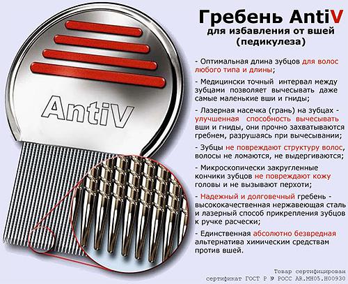 Lice Comb AntiV