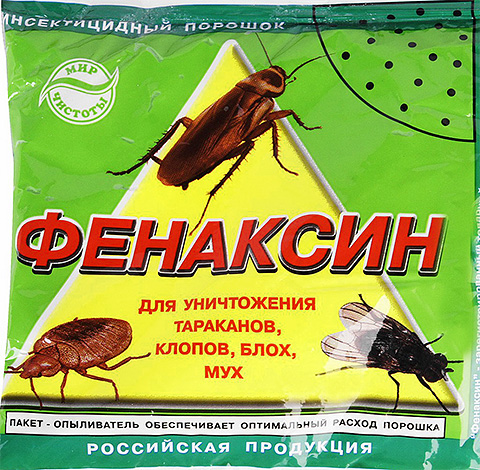 Insektsmedelspulver (damm) Phenaksin