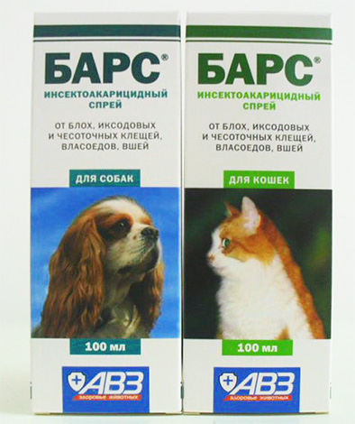 Bolha spray-k Barok kutyáknak és macskáknak