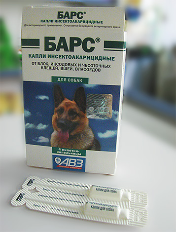 Voordat u grote hoeveelheden van het medicijn koopt, is het handig om de effectiviteit ervan op een huisdier te testen, te beginnen met 1-2 pipetten met druppels.