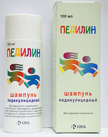 Šampon Pedilin može se smatrati analogom Medifoxa pri liječenju ušiju