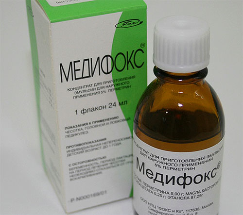 Medifox-concentraat voor de bereiding van een emulsie 