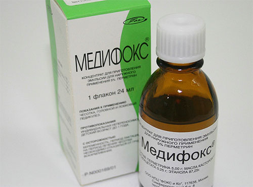 Concentrato di emulsione per pidocchi Medifox