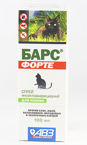 Barrette spray antipulci (per gatti)