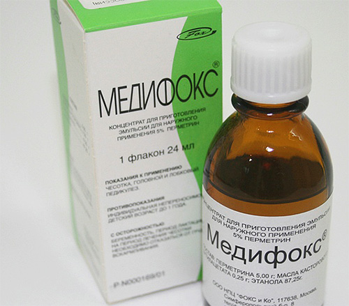 Medifox adalah ubat yang serius untuk kutu, dan ia digunakan terutamanya di pusat tahanan khas.