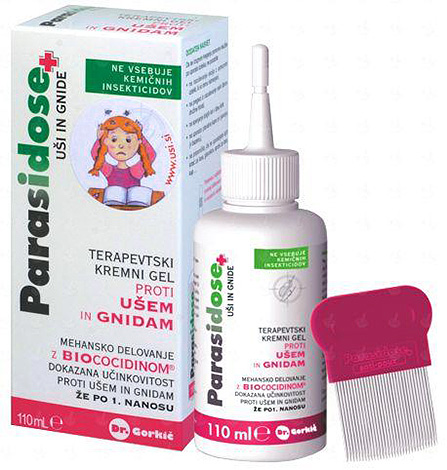 È conveniente che Parasidosis venga fornito con un pettine per eliminare i parassiti.