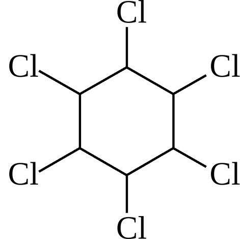 Hexacloranul este, de asemenea, folosit pentru a ucide multe insecte dăunătoare.