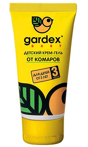 Dětský krém-gel proti komárům Gardex
