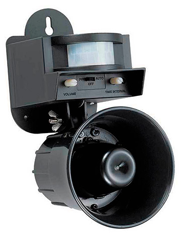 Výkonný ultrazvukový odpuzovač LS-2001 - určený především k odplašení ptactva.