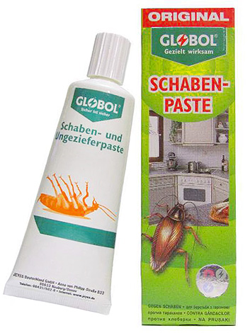 Gel Globol สำหรับการทำลายแมลงสาบและมด (ยาเยอรมันคุณภาพ)