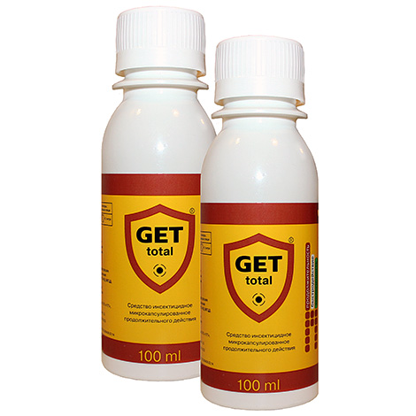 Loại thuốc diệt côn trùng phổ biến Get Total cũng có hiệu quả tiêu diệt bọ ve trong bụi.