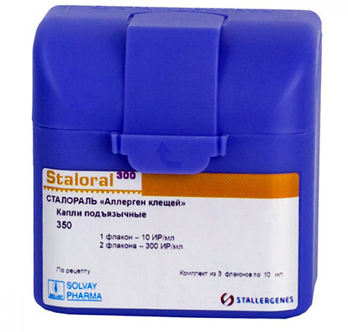 Staloral αλλεργιογόνα ακάρεα, υπογλώσσιες σταγόνες