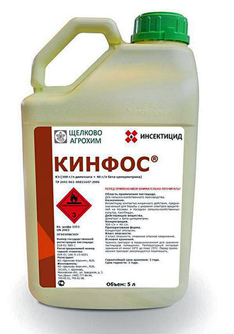 Kinfos е друго ефективно средство за справяне с паякообразни акари