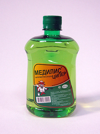 Het actieve ingrediënt in Medilis Ziper is cypermethrin.
