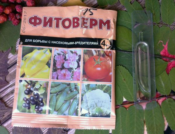 Fitoverm - สารฆ่าแมลงที่ใช้ในระยะสุกของผลไม้